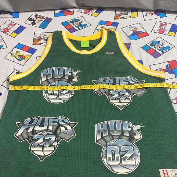 20 Year Anniversary HUF Basketball Jersey - Picture 9 of 11